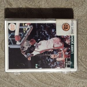 Larry Johnson and many more. Front Row draft picks . Factory sealed. 1991
